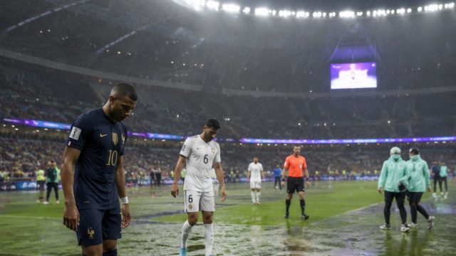 Weather Disrupts World Cup: France-Iraq Match Paused for Two Hours